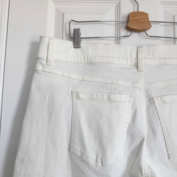 NEW SPANXshape EveryWear Wide Leg Jeans in Chalk Shaping Office Career Size 3X - Picture 10 of 13